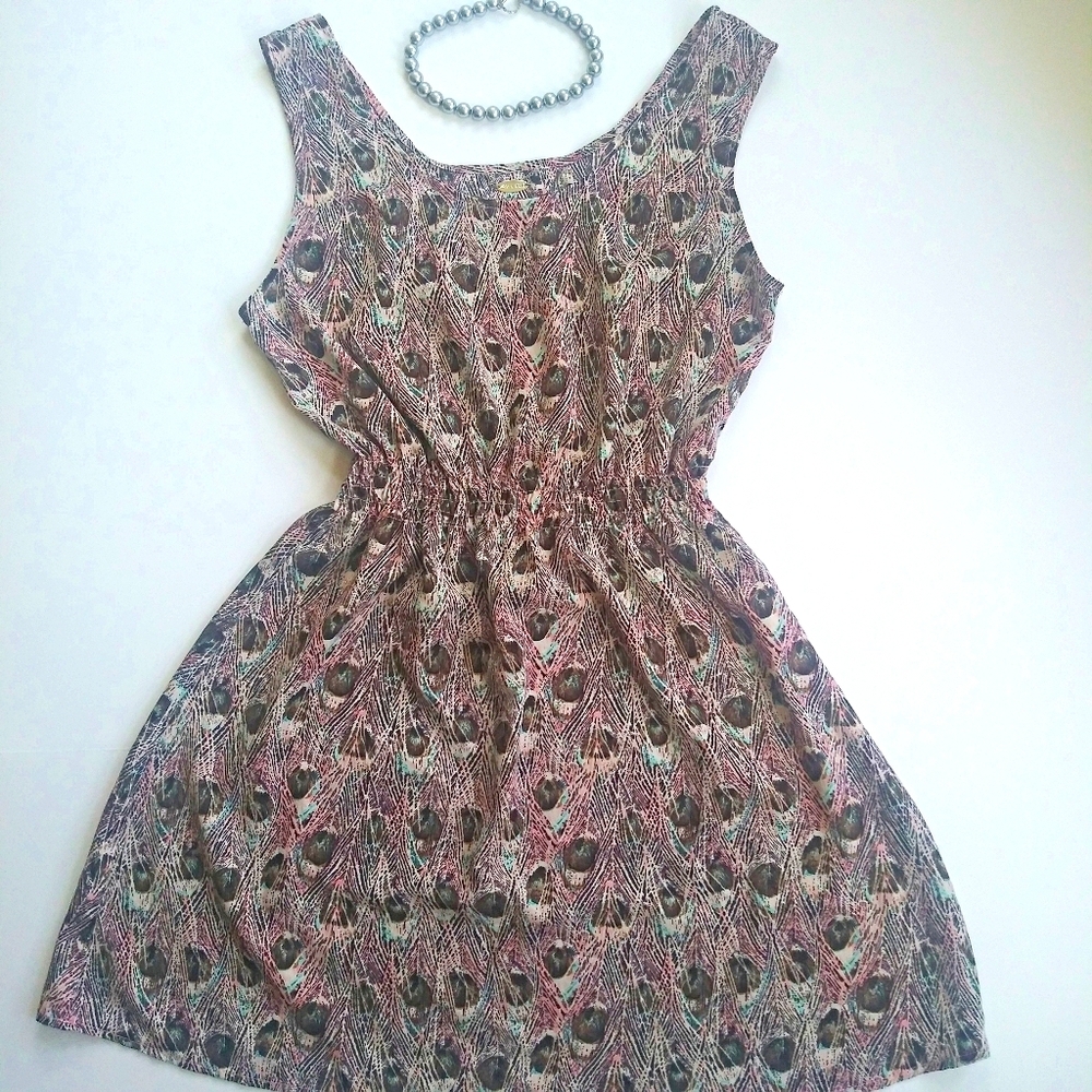 Ali & Kris Peacock Sundress